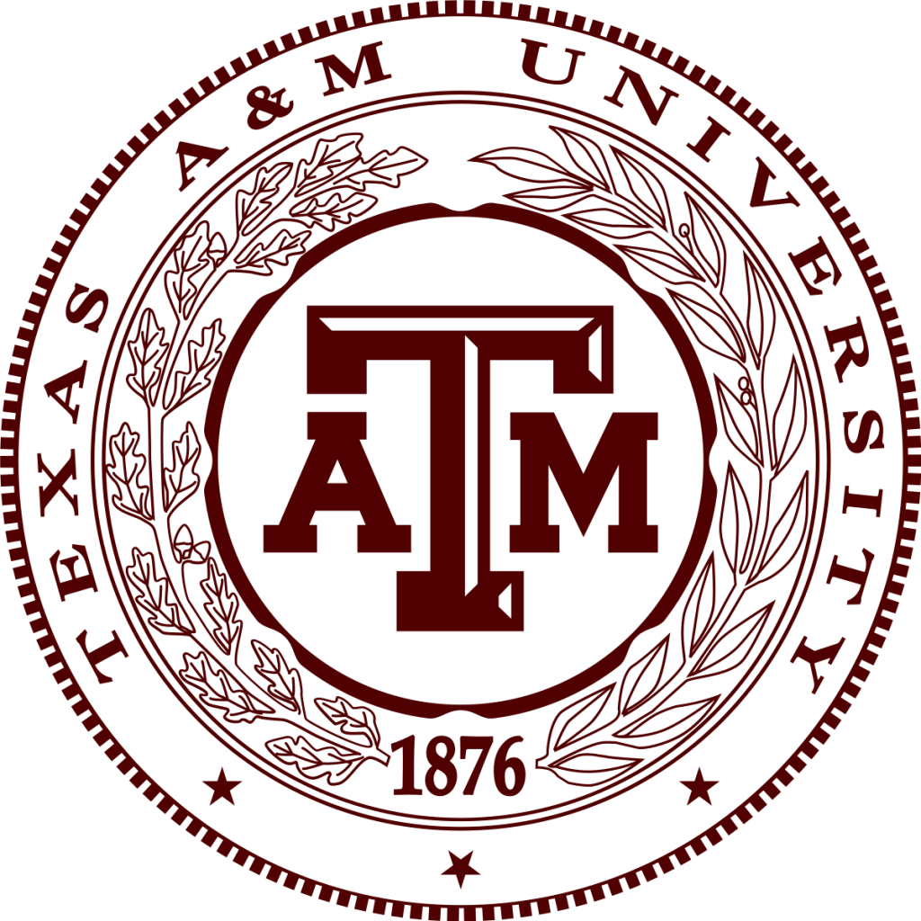 Logo of Texas A&M for our ranking of top finance degrees. 