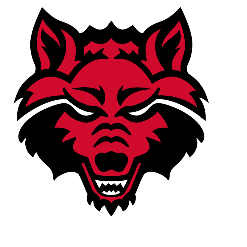 Logo of Arkansas State for our ranking of cheapest online college programs