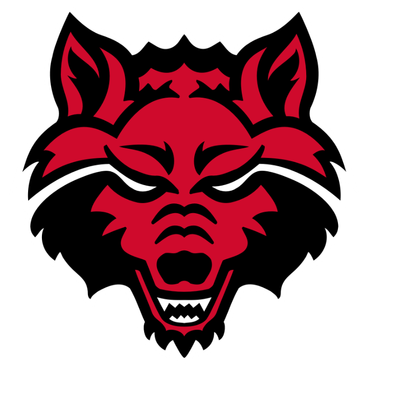 Logo of Arkansas State for our ranking of low cost online colleges