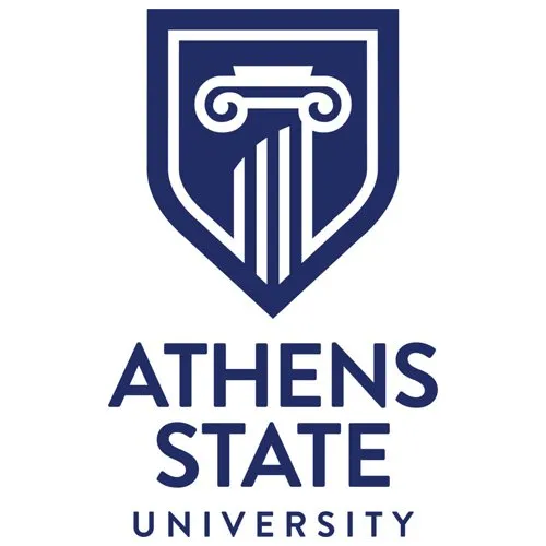 Logo of Athens State for our ranking of most affordable online colleges