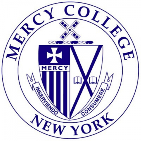 Logo of Mercy College for our ranking of affordable schools for cyber security online 