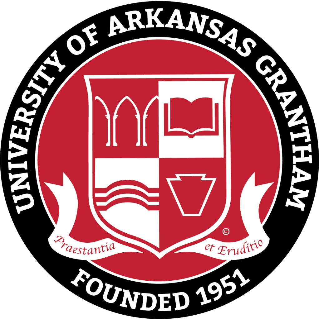 Logo of University of Arkansas Grantham for our ranking of affordable programs in cyber security 