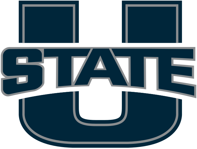 Logo of Utah State for our ranking of online programs for in state residents